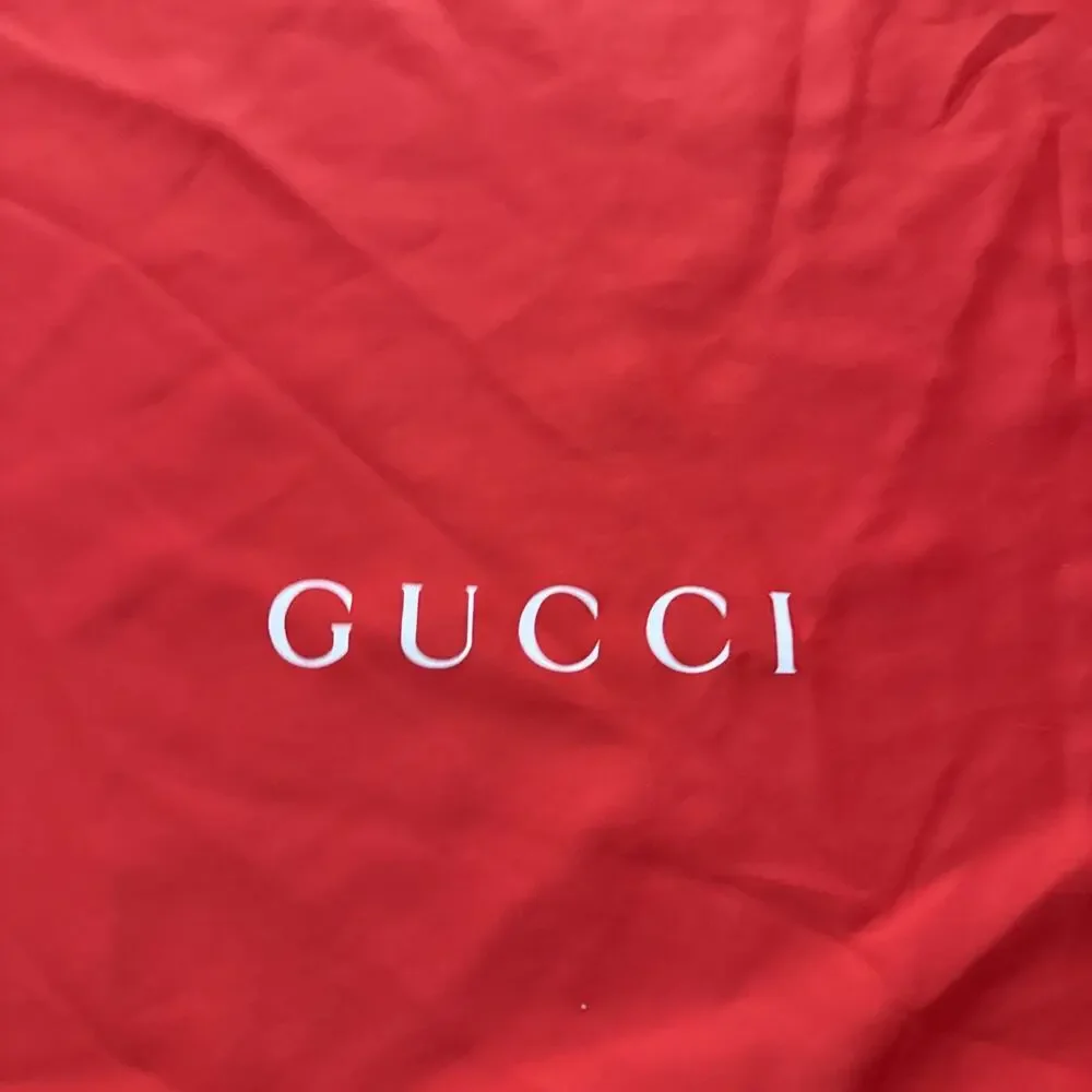 Lot Of 2 Authentic Gucci Red dust bag dustbag cover - 17.5” x 13.5”